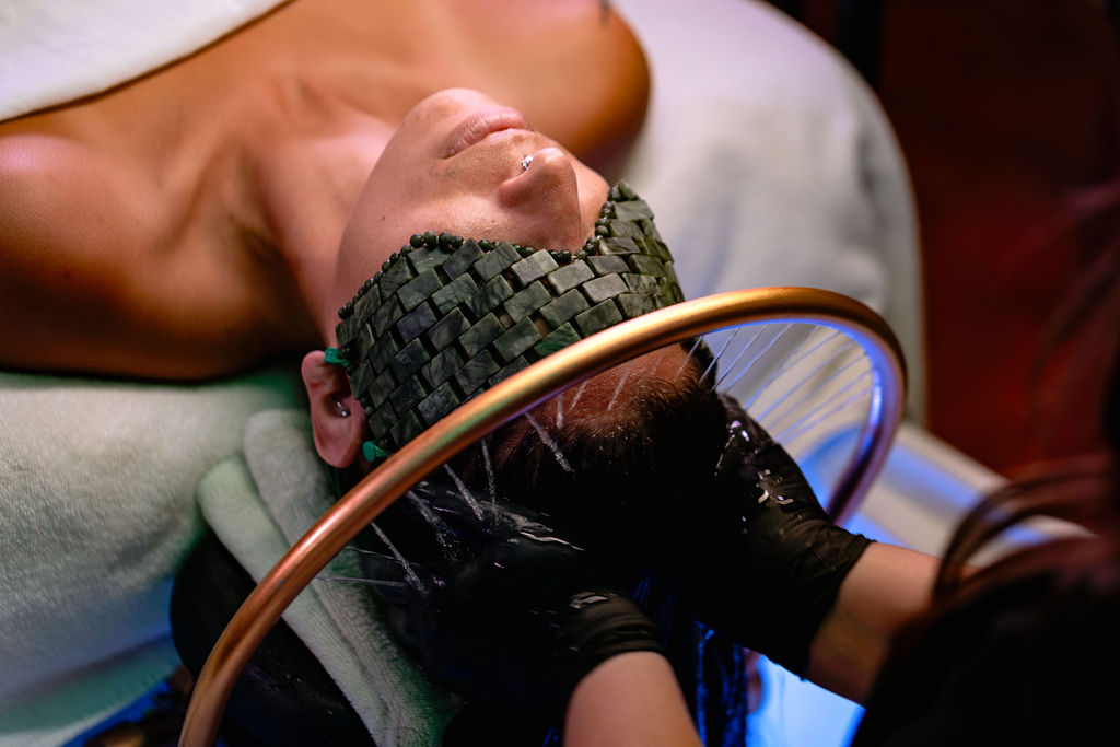 Head Spa treatment at Centered Spa